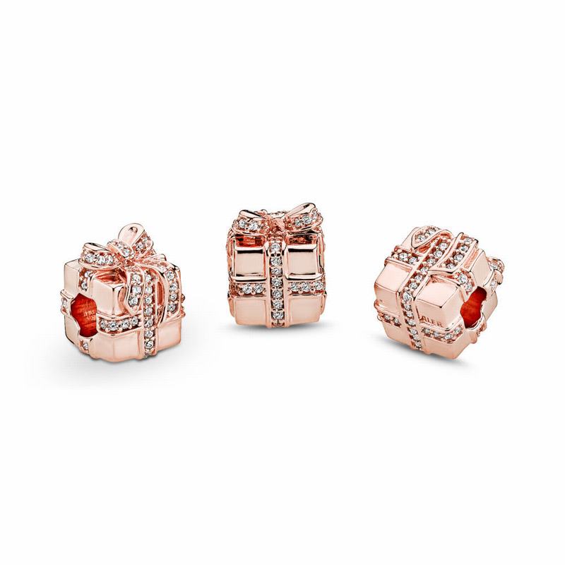 Pandora Rose™ Sparkling Surprise Charm - Pandora Rose/Cubic Zirconia - Canada | IR8958GT